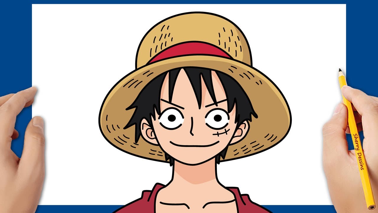 Comment dessiner Luffy | Dessin One Piece  | Dessiner un anime facile