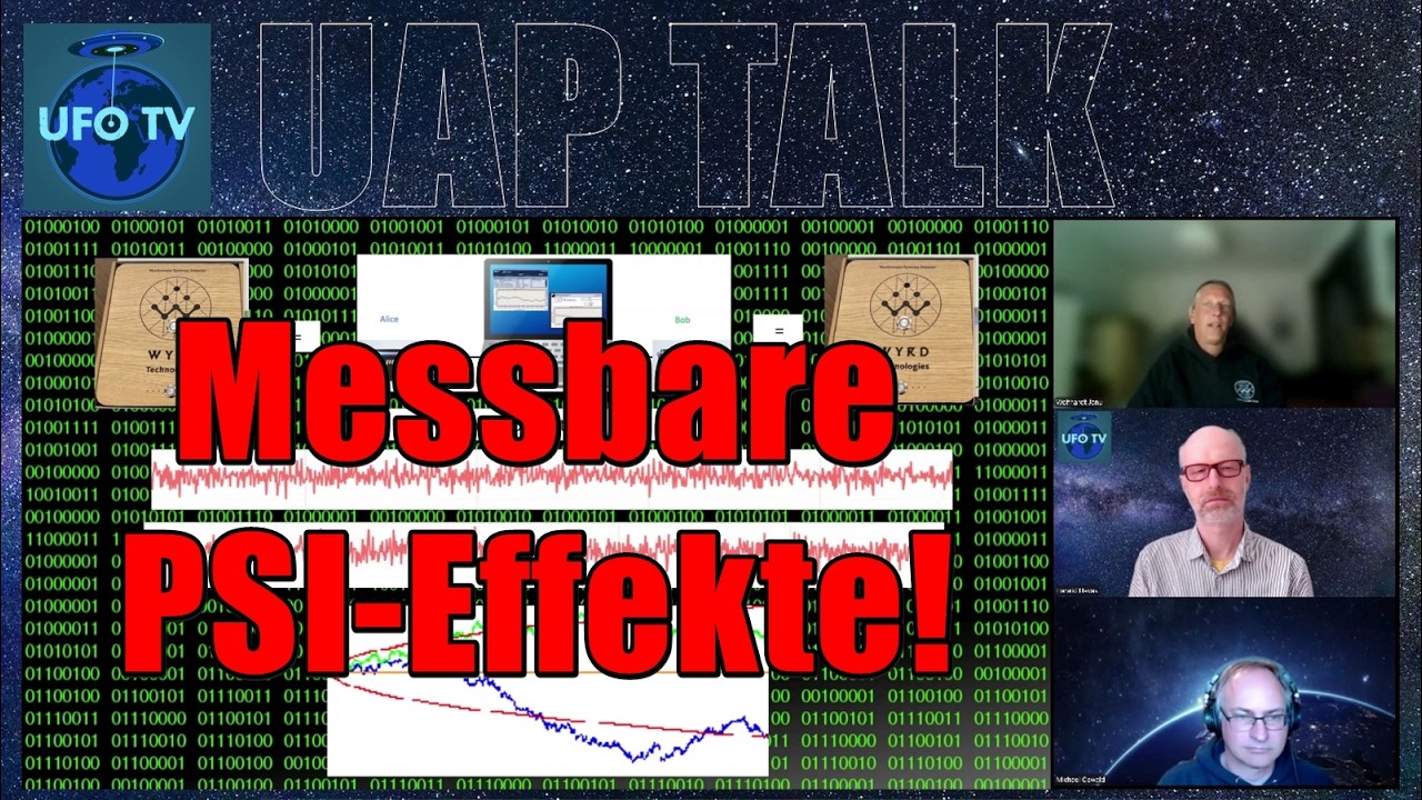Messbare PSI-Effekte, Bewusstseinsforschung, #UAPs ◉ #UAPTALK #15