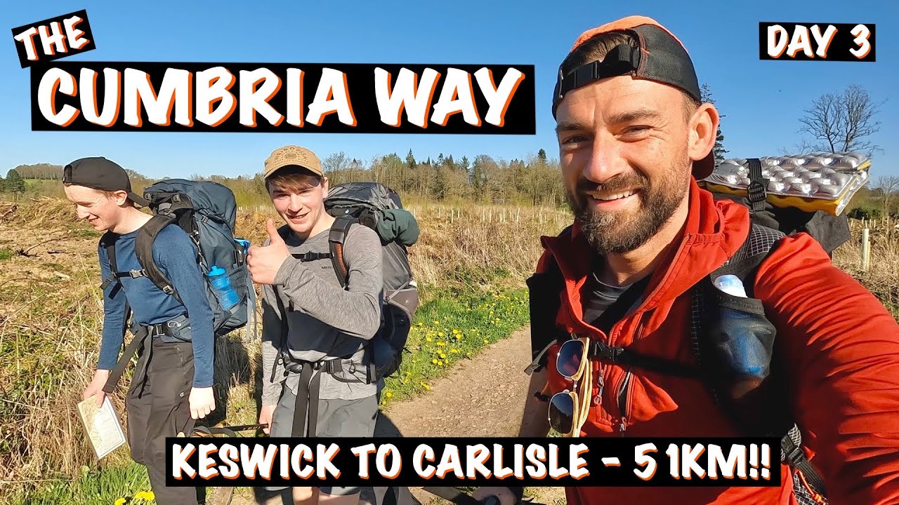 My hardest day hiking | 51KM to the finish | The Cumbria Way