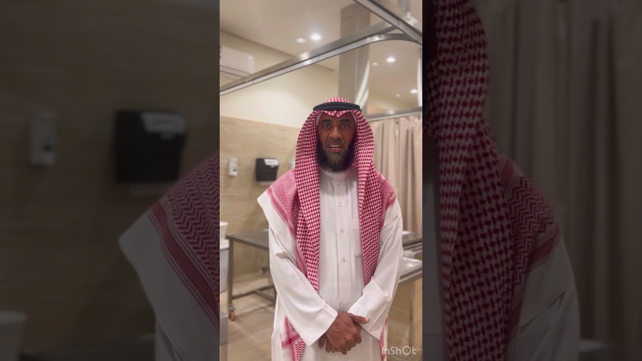 جامع المهيني أمامه الشيخ ناصر القطامي يبعد ١٠كيلو من مقبرة الشمال حي العارض شاهد كامل الفديو