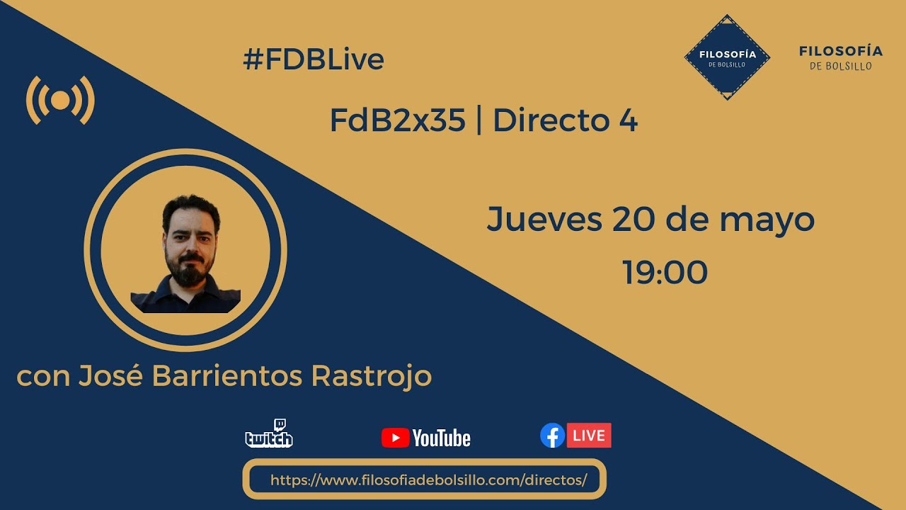 62. Directo 4 | con José Barrientos Rastrojo | #FDBLive​ 20.05.2021
