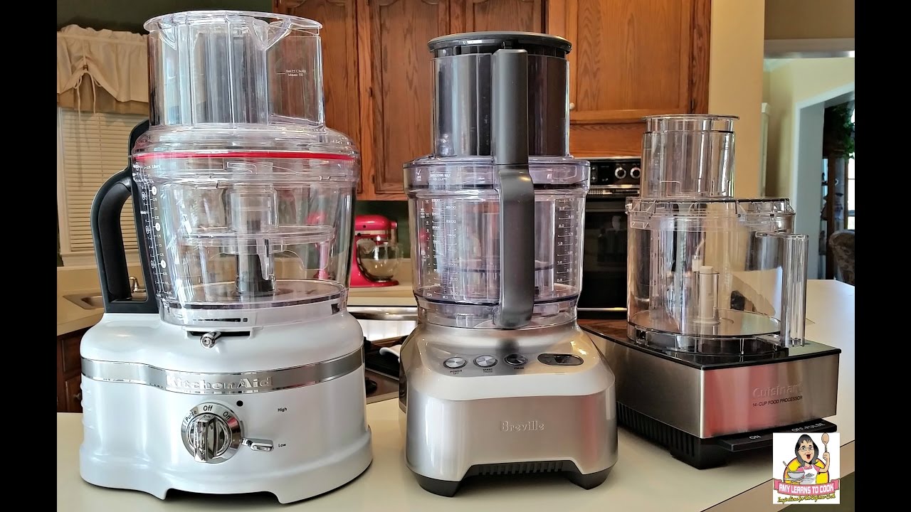 Обзор кухонного комбайна, часть II: Cuisinart, KitchenAid Proline и Breville Sous Chef