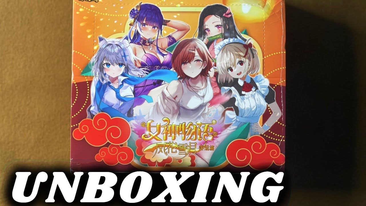 ¡UNBOXING GODDESS STORY TCG!