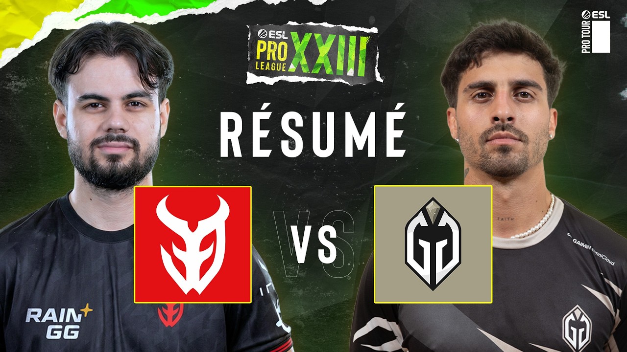 3DMAX vs GAIMIN GLADIATORS : Le résumé - ESL Pro League S23