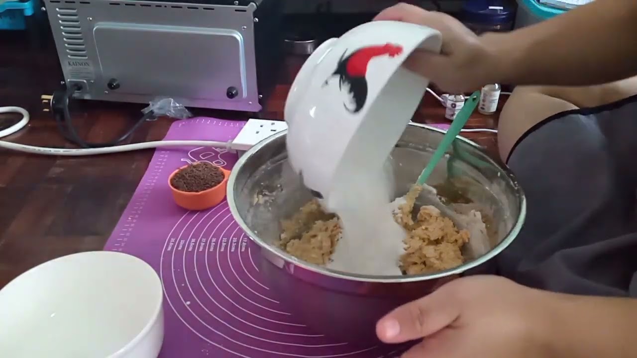 Resepi biskut butter coklat rice//mudah dan ringkas membuatnya