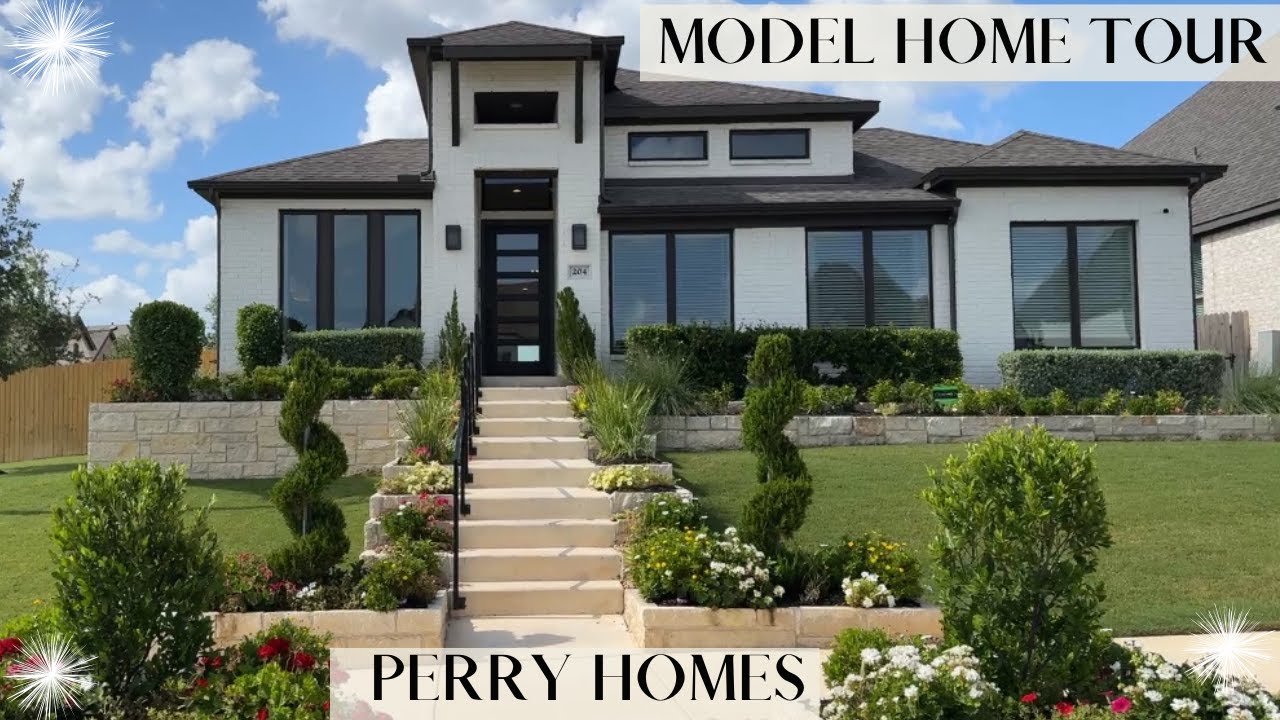 Beautiful Model Home Tour by Perry Homes! 1-story 4bd, 3.5 ba in Boerne TX near San Antonio