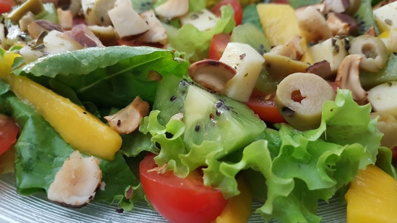 Salada Tropical Simples P/ Qualquer Ocasião #receitas  #natal #anonovo 