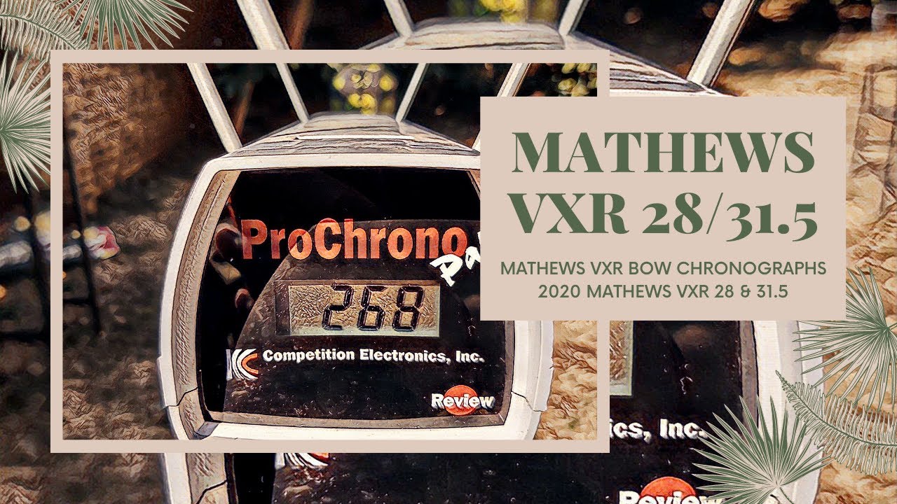 Mathews VXR | Mathews VXR Chronograph | Fast! | Arrowhead Africa