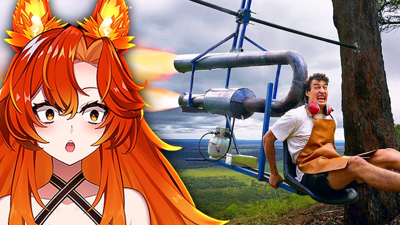 Do NOT Put a Jet Engine on a Swing (too late he did it)