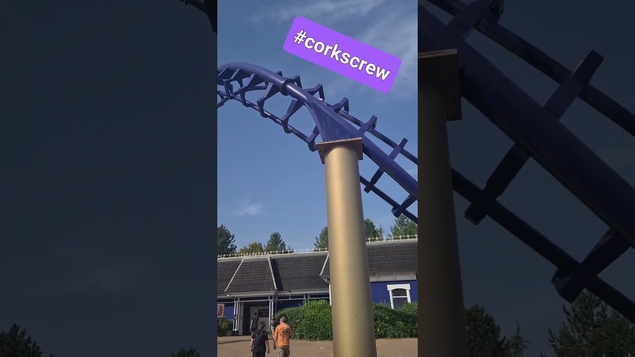 Alton Towers Corkscrew: You Can't Ride This Anymore!!!  #altontowers #rollercoaster #themepark