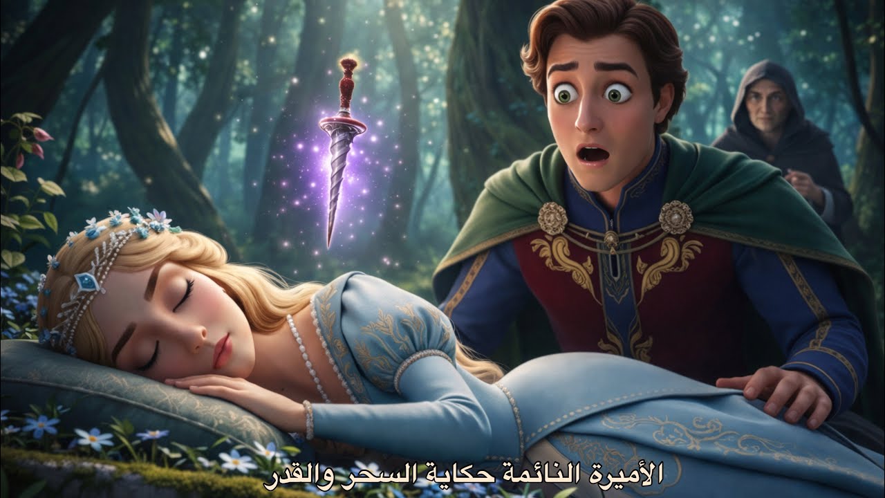 كان يا مكان-قصة الأميرة النائمة حكاية السحر والقدر | The Sleeping Beauty:A Tale of Magic and Destiny