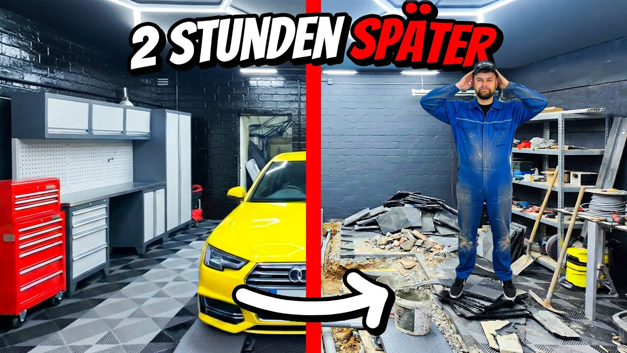 Verkalkuliert: Warum ich alles auseinanderreißen muss – im alten Autohaus