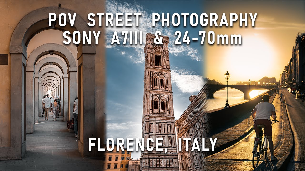 POV Street Photography in Florence - [SONY A7III + 24-70 F4]