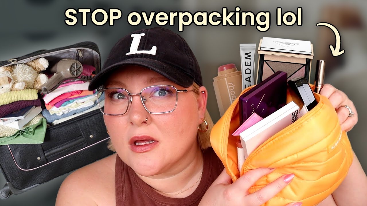 my minimal makeup bag (as a maximalist)