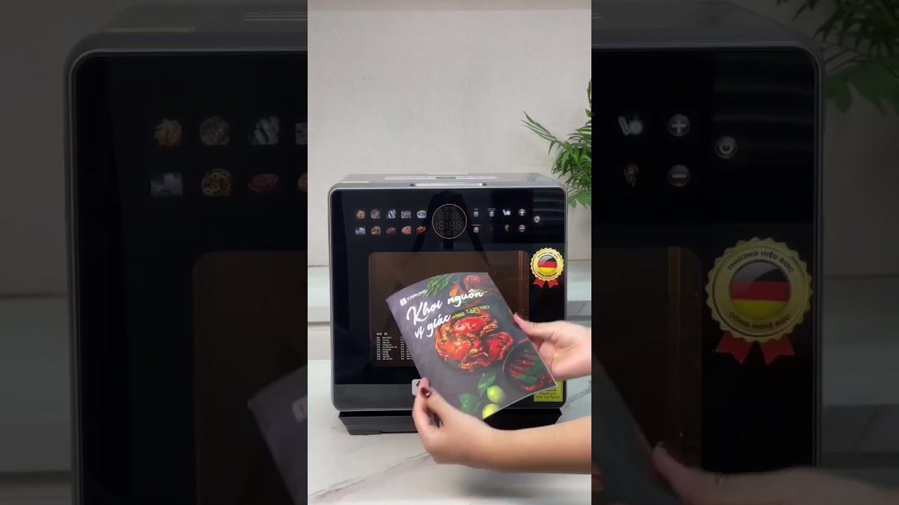Hướng dẫn sử dụng nồi chiên hơi nước Tapuho TSF16 Color phiên bản mới nhất, cải tiến nhất 2024