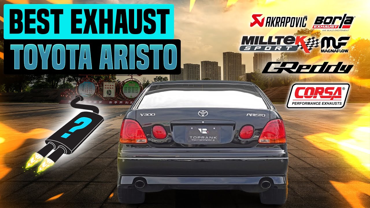 Toyota Aristo Exhaust Sound🔥Fujitsubo,Garage Whifbitz,HKS,Kakimoto,Magnaflow,Vibrant Performance