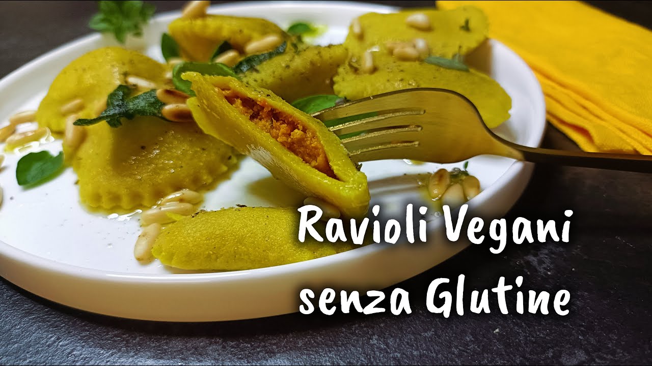 Ravioli Vegani senza Glutine
