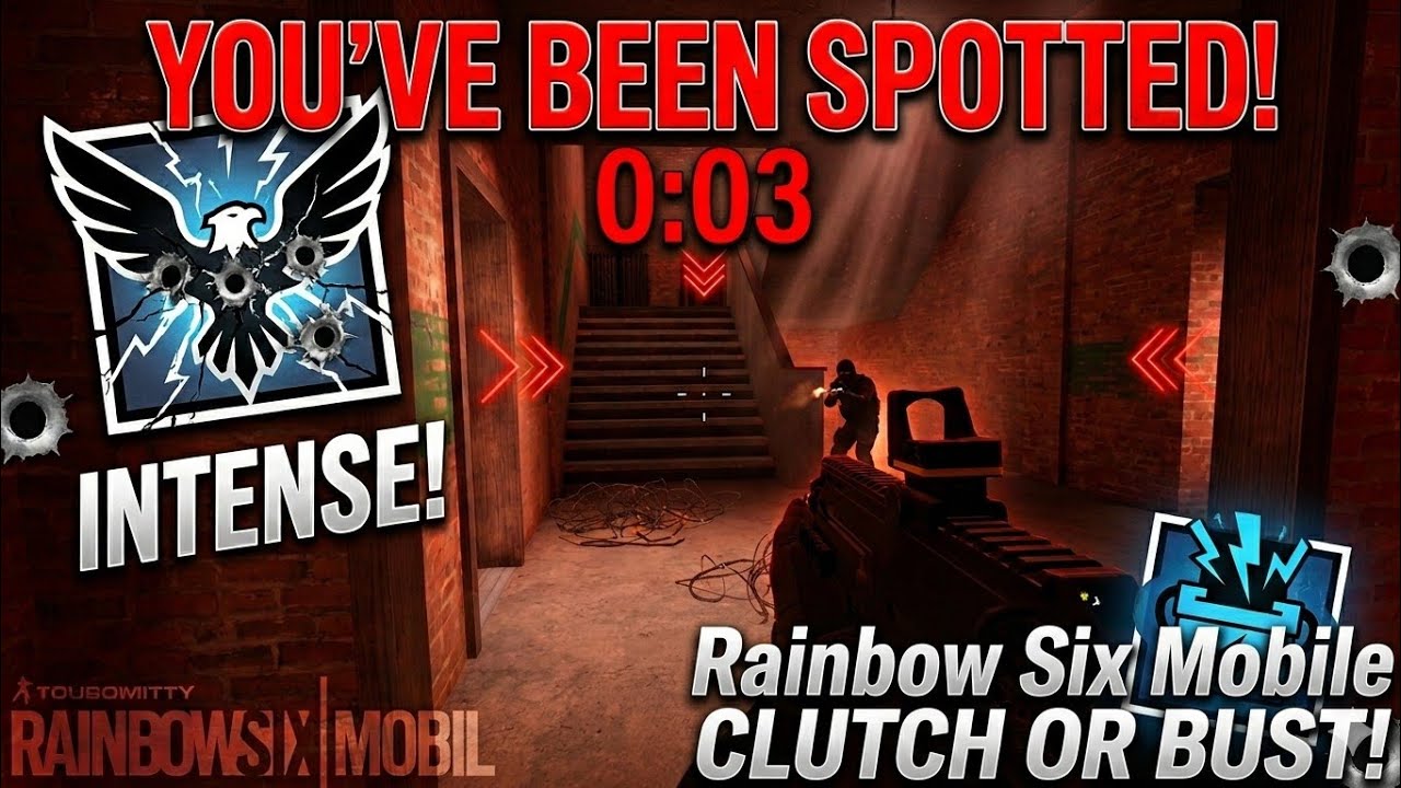 When Rainbow Six Mobile Gets TOO Intense... (No Comms = Death)