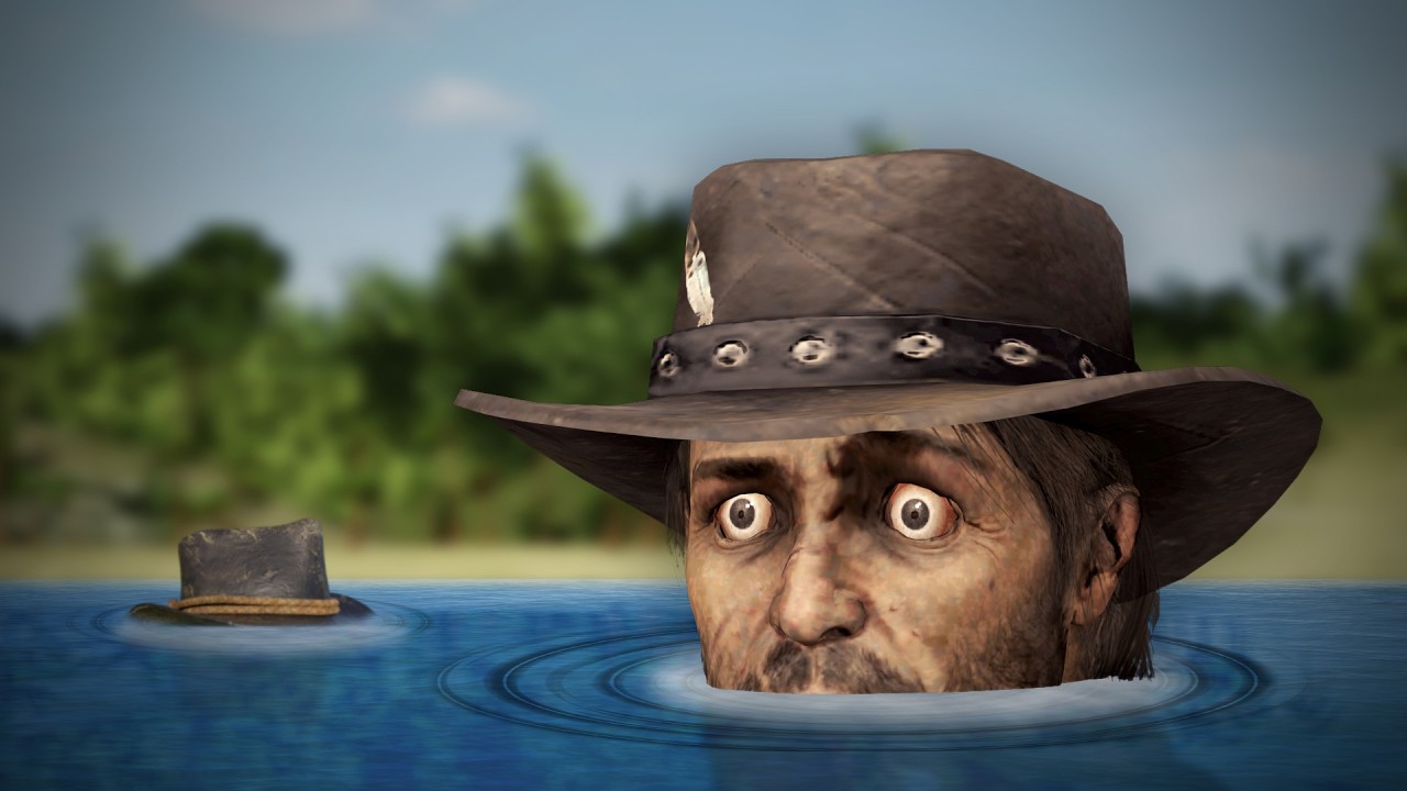John Marston can't swim [SFM]