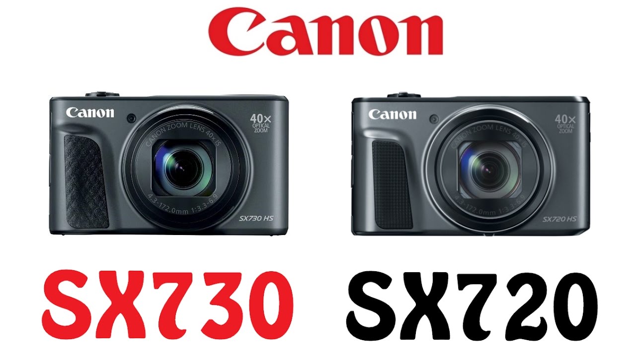 Canon PowerShot SX730 HS vs Canon SX720
