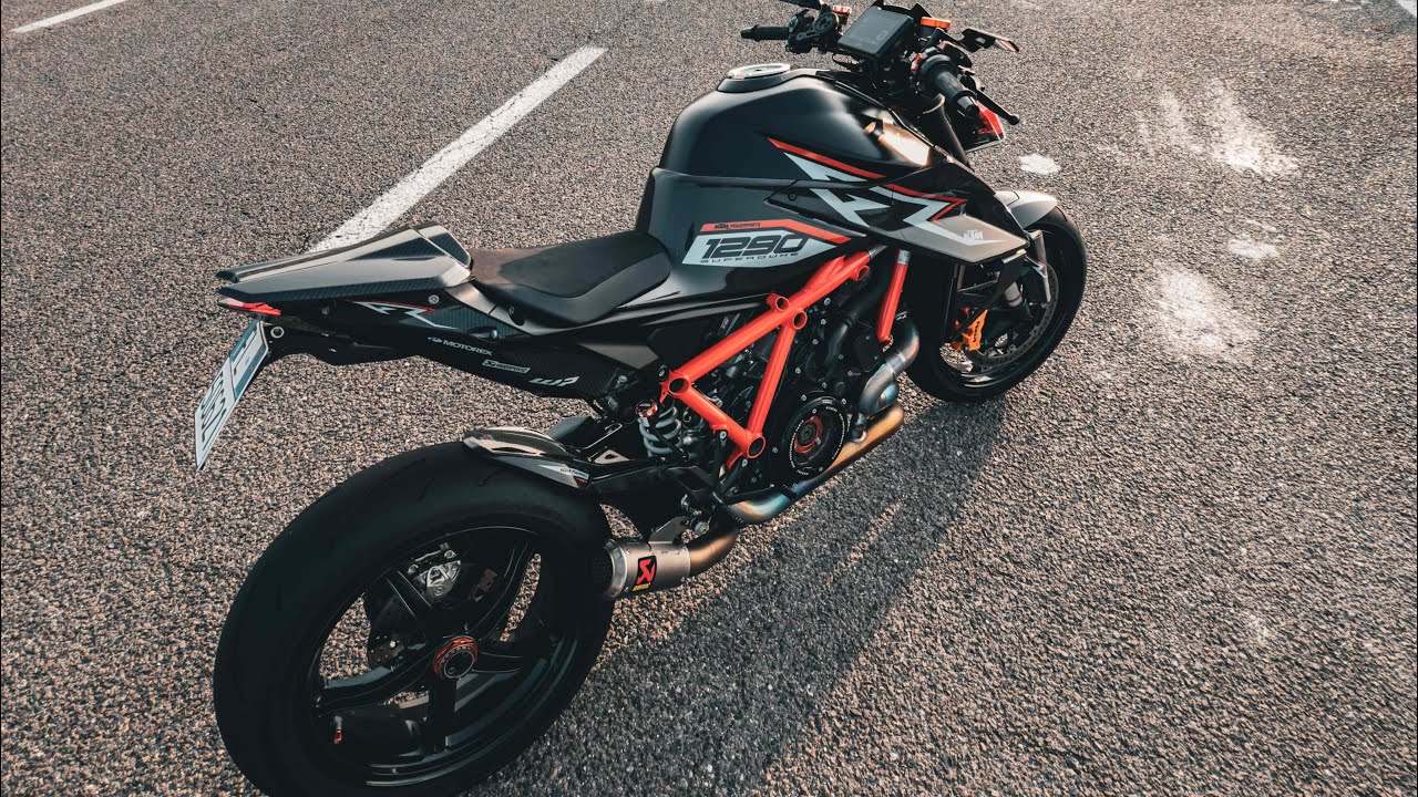 KTM SuperDuke 1290R Evo Full Akrapovic RAW Sound