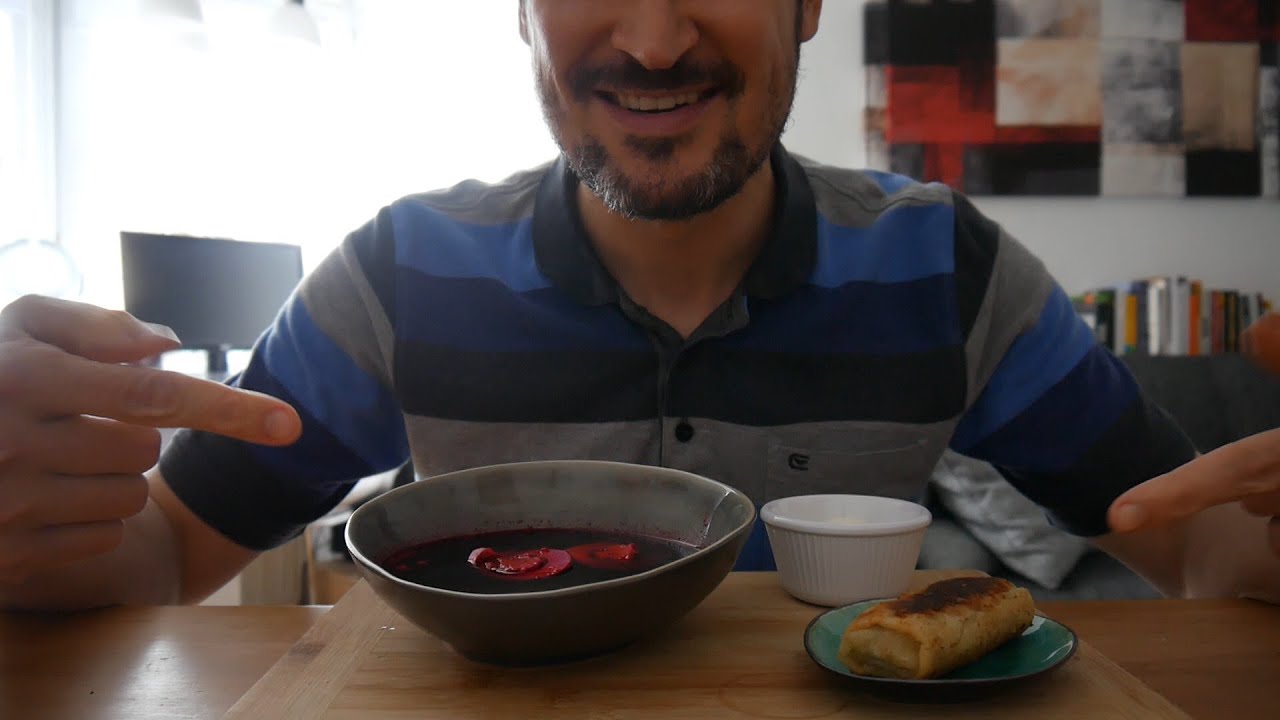 ASMR PO POLSKU – Barszcz Czerwony + Jajko + Krokiet