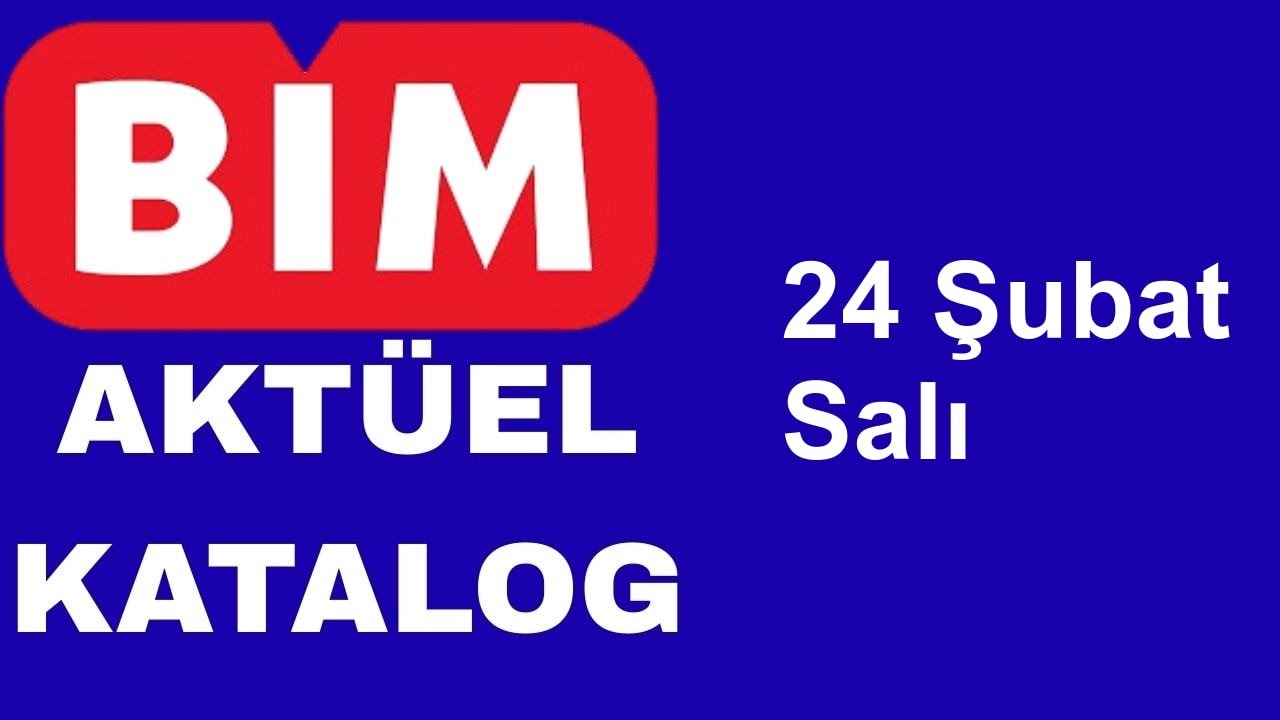 BİM 24 Şubat Salı | Aktüel Ürünler Kataloğu