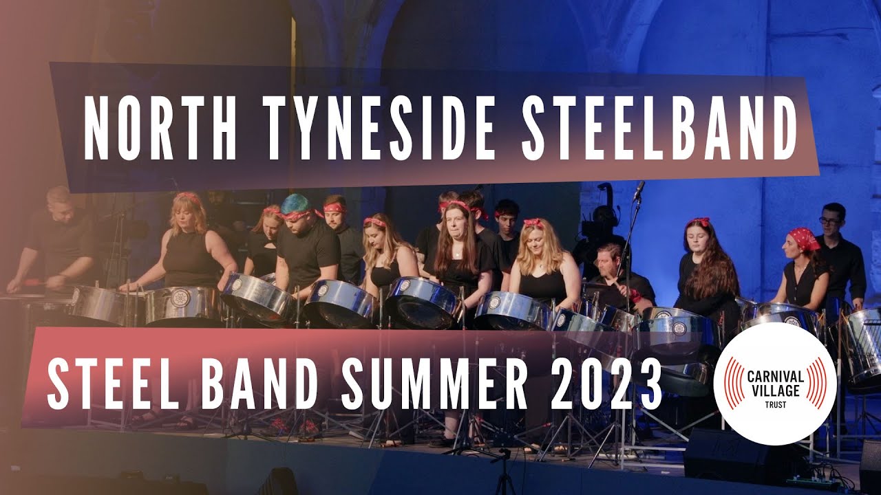 North Tyneside Steelband live at Culture in the Park 2023