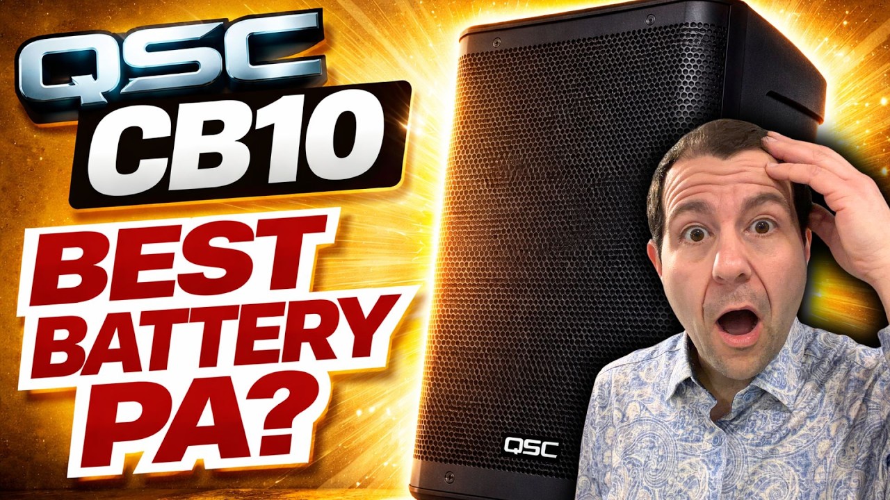 Обзор QSC CB10 | Лучшая портативная акустическая система 2026 года… или переоцененная?