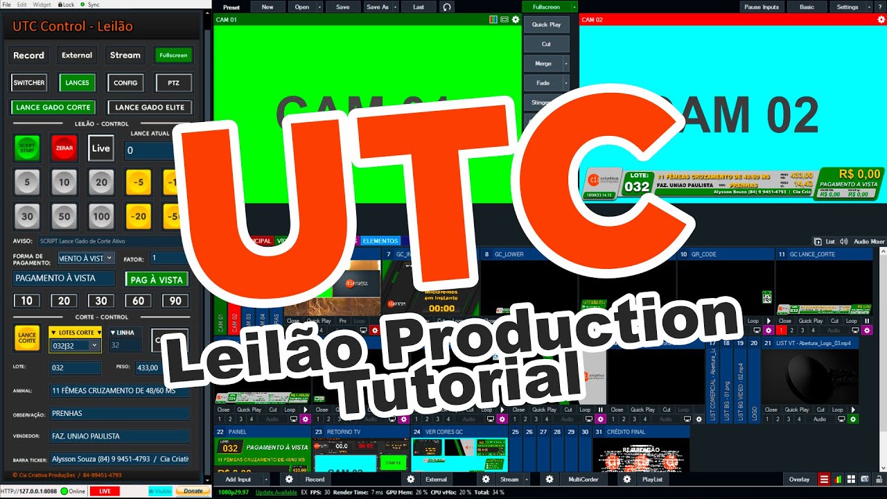 UTC - Projeto Leilão