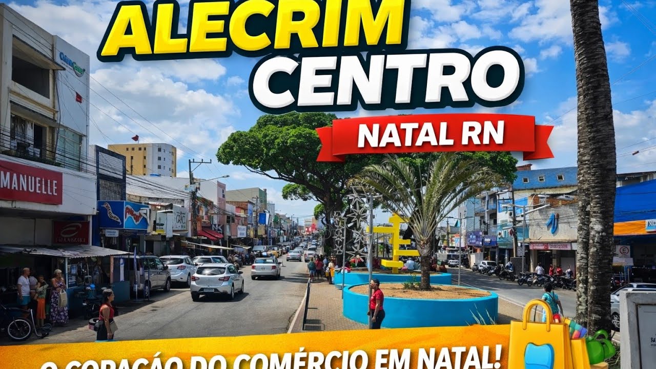BAIRRO DO ALECRIM VAMOS ATÉ A ZONA NORTE DE NATAL-RN 
