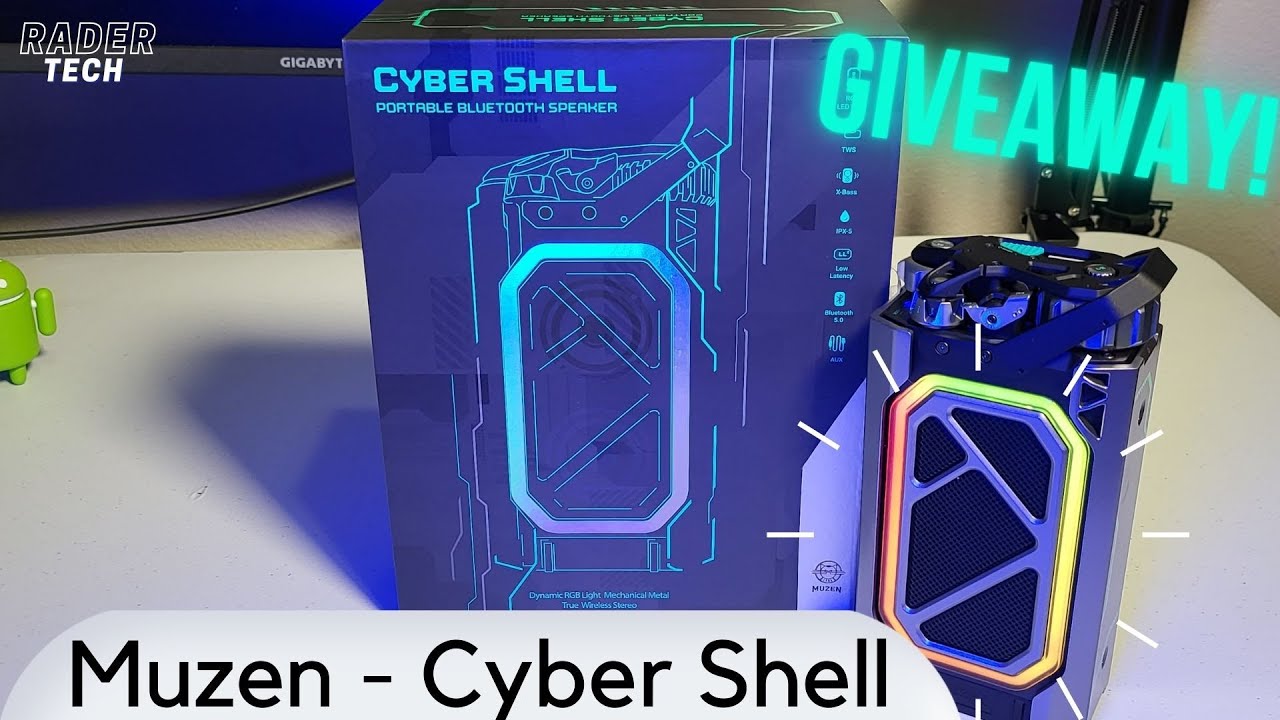 Giveaway | Muzen Cyber Shell TWS Bluetooth Speaker