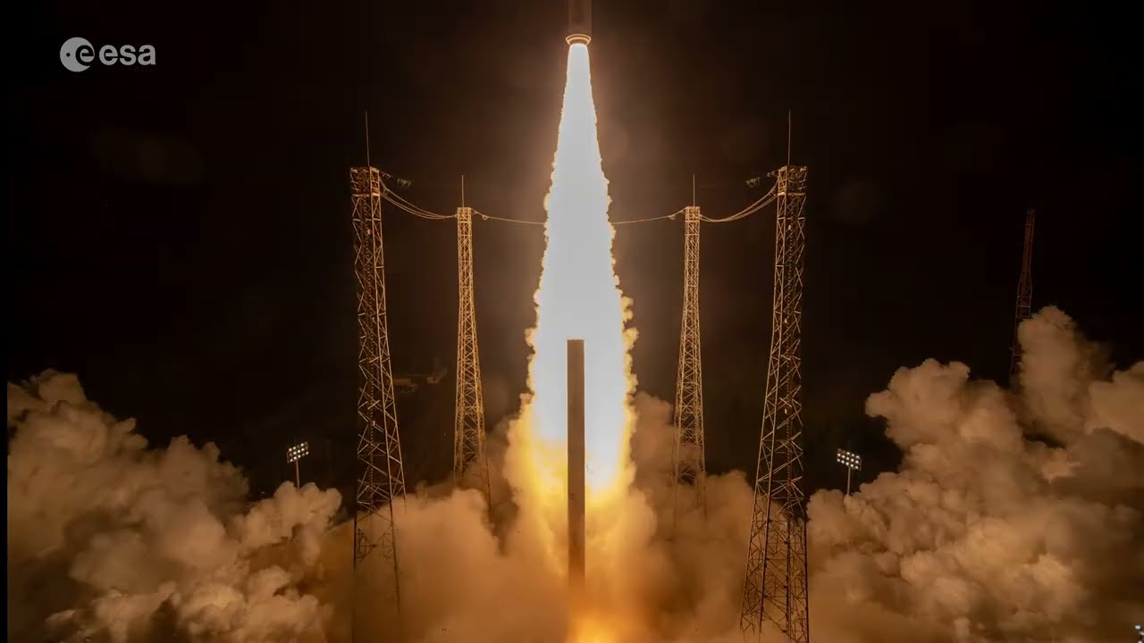 Sentinel-2C to Vega and orbit &ndash; fit-check to liftoff timelapse