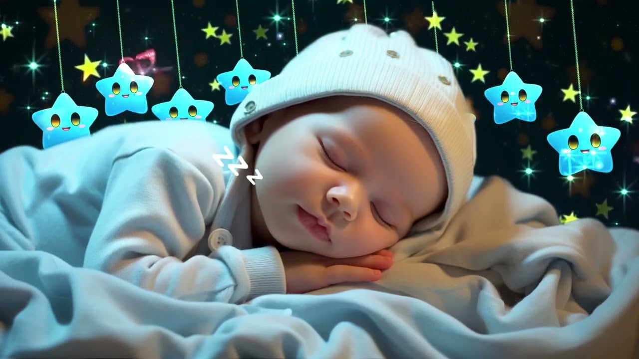 Mozart & Brahms Lullabies😴Baby Sleep Music🌛Overcome Insomnia 🌙 Sleep Instantly in 3 Minutes #baby