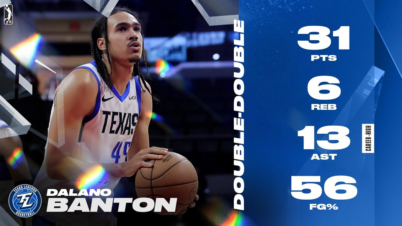 Dalano Banton with 31 PTS and Career-High 13 AST!