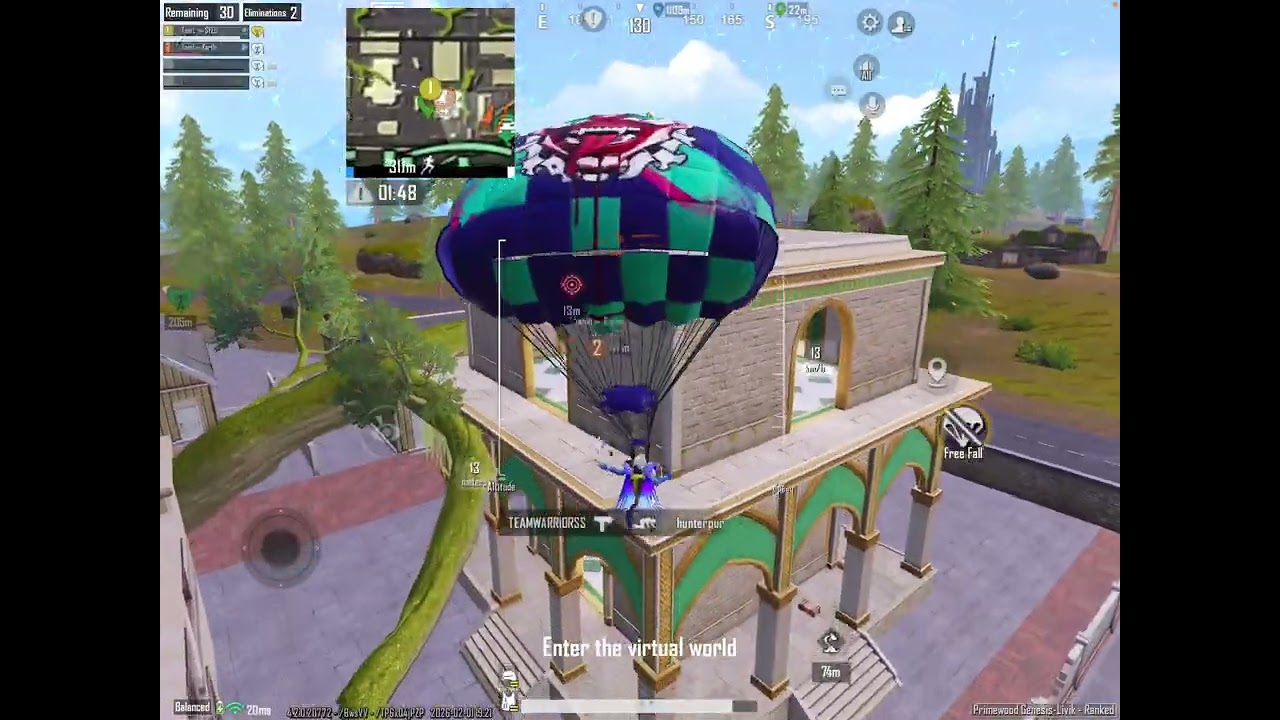 This is how I survived and saved my teammates life #the classic #bgmi #gameplay #esports #rush 