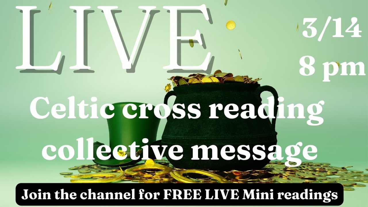 St Patty's Day☘️ Celtic cross collective #love #money #opportunities
