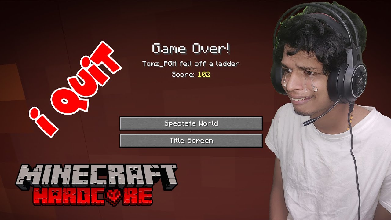 Minecraft : I QUITED HARDCORE !! Malayalam | Part 2 |
