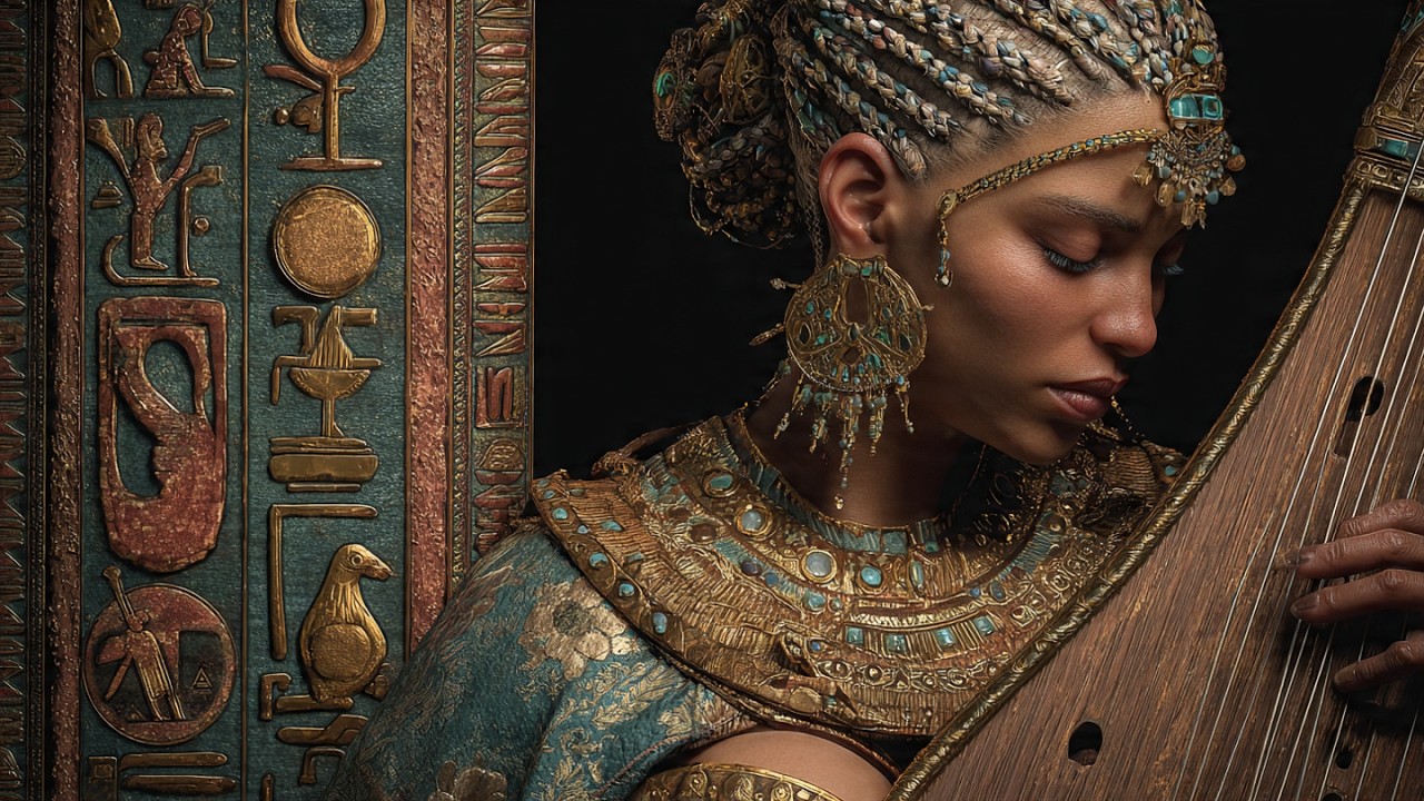Egypt Music — Gentle Focus To Calm The Soul Amidst The Stone 𓂀 𓋹 𓉔 𓆎 𓇳