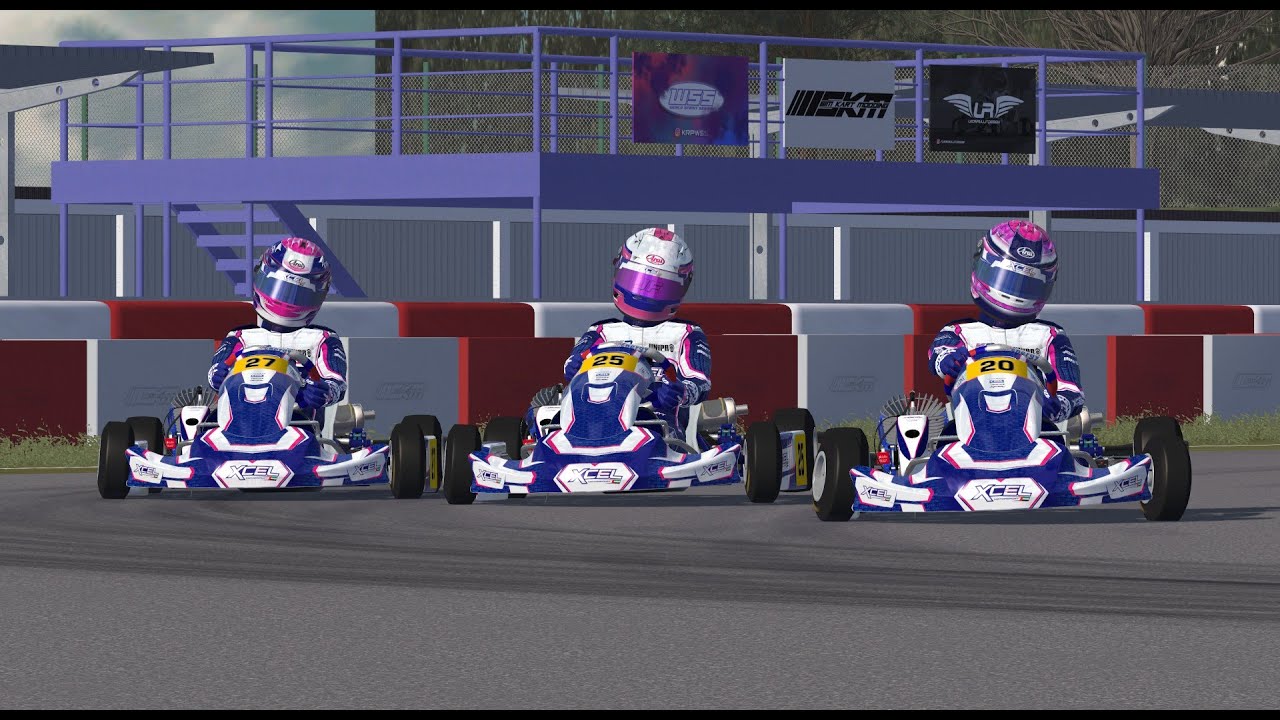 Round 2 of WSS at Wackersdorf, with some close racing up at the front end. KART RACING PRO