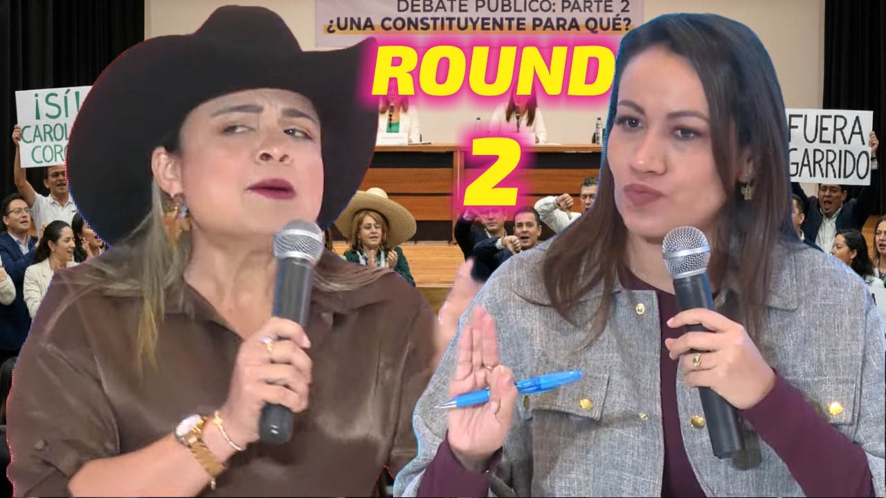CAROLINA CORCHO Y LINA GARRIDO EN DURO DEBATE SOBRE CONSTITUYENTE 😲 SEGUNDA PARTE EN LOMASTRINADO 🎬