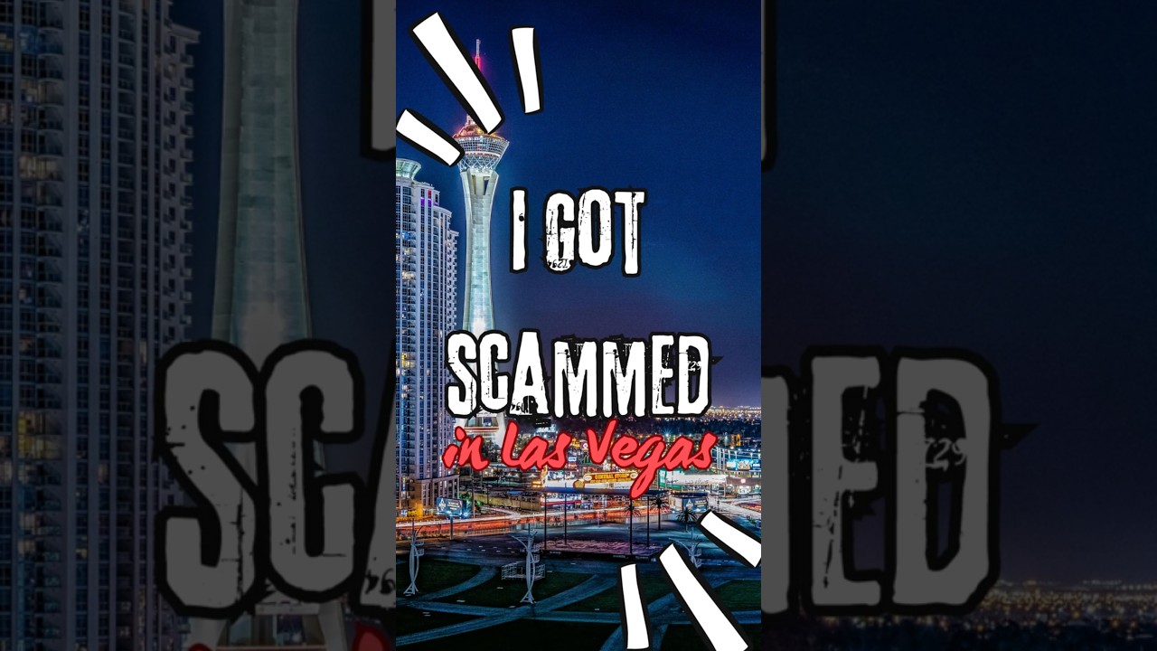 I got scammed in Las Vegas! Don't you fall for this Vegas Scam!