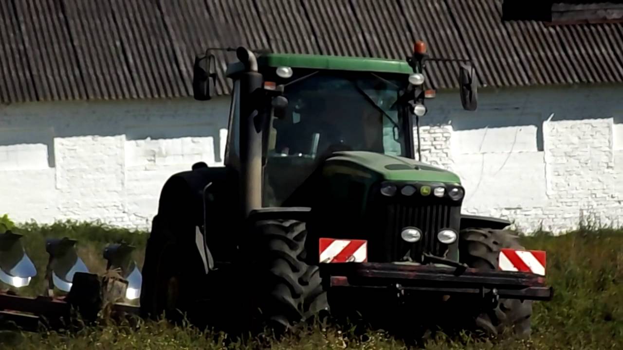 John Deere 8420 & Kverneland PN100(Nikon)