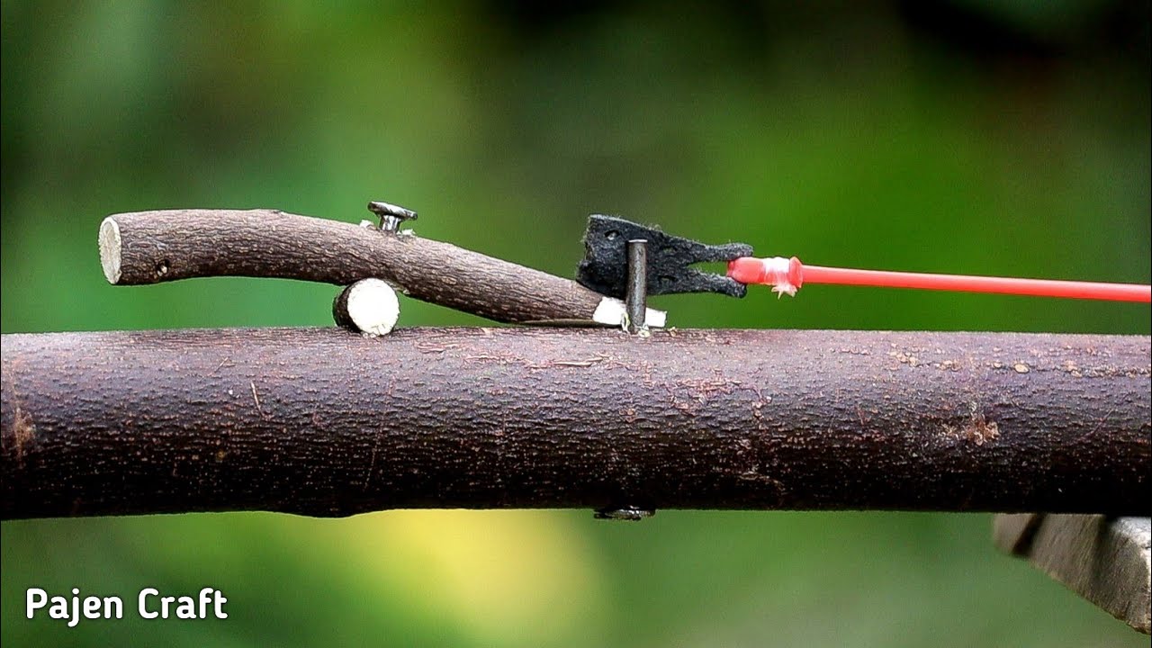 Nail Slingshot And Wood Easy To Create