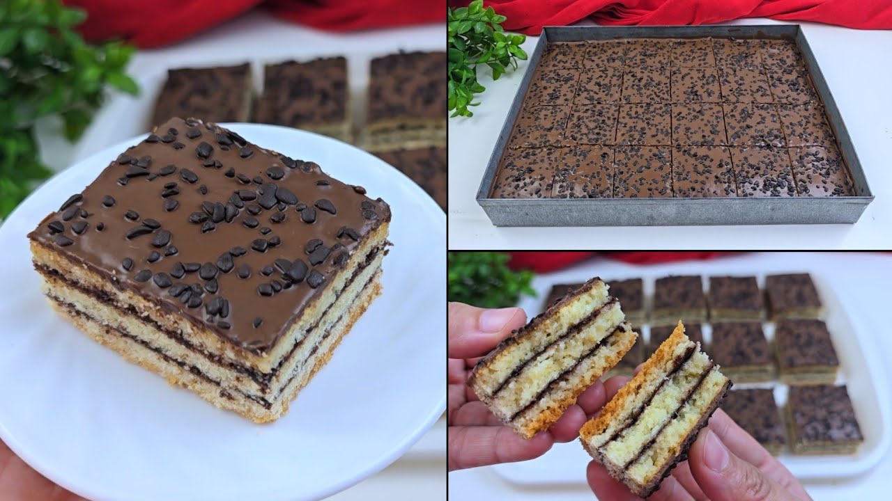 حلوة الطبقات فالسنيوة 😋 معشوقة الجزائريين .. حلوة إقتصادية و راقية سهلة و سريعة التحضير