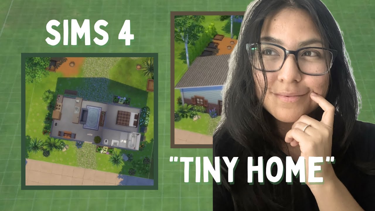 Tiny Home, big Backyard | Base Game Items - Sims 4 