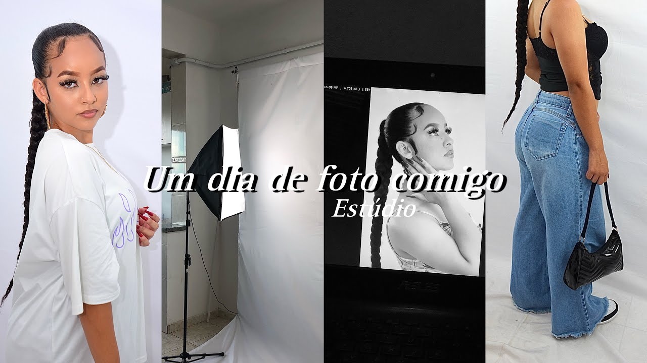 Um dia de ensaio fotogr&aacute;fico comigo Vlog: look, make, poses de fotos e organiza&ccedil;&atilde;o