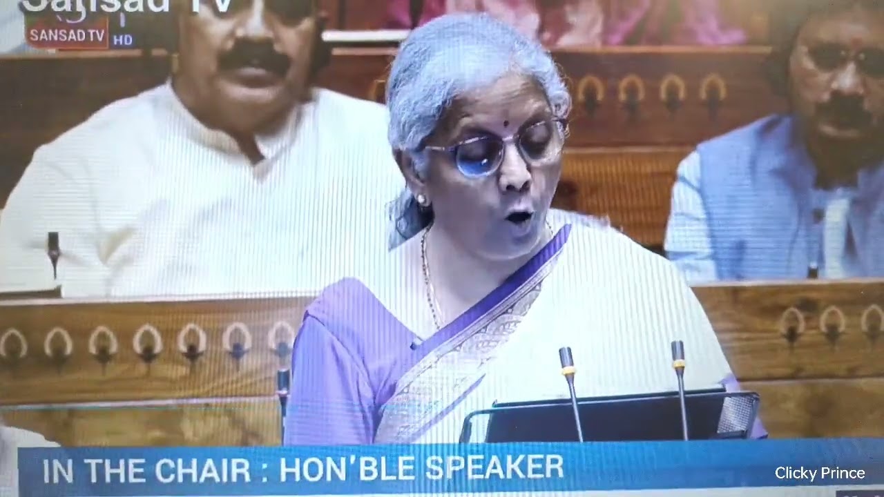 Title Union budget 2024-25 Live - FM Nirmala Sitaraman - Schemes for  Employees