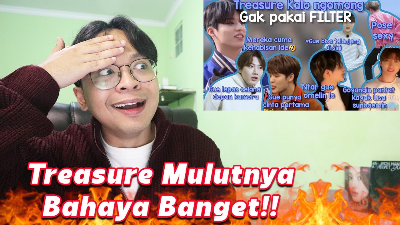 TREASURE NGOMONG GAK DI FILTER!! BAR BAR BANGET!! Try Not To Laugh #TNTL