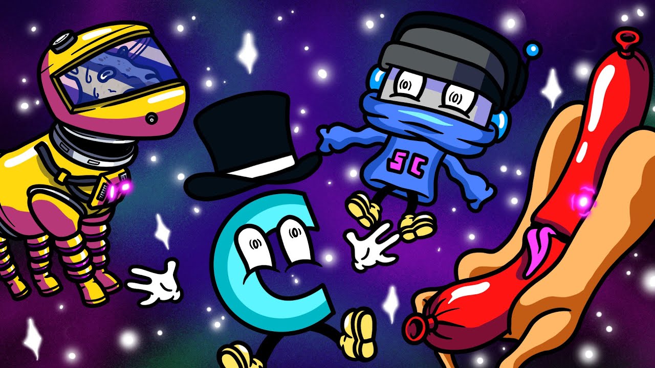 We Go to Space and Turn into Hot Dog Freaks in Goat Simulator 3 DLC!